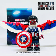 Load image into Gallery viewer, Falcon (Captain America) Custom Minifigure