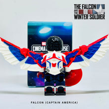 Load image into Gallery viewer, Falcon (Captain America) Custom Minifigure