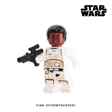 Load image into Gallery viewer, Finn (Stormtrooper) Custom Minifigure Keychain