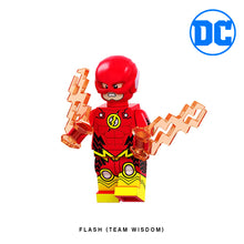 Load image into Gallery viewer, The Flash (Team Wisdom) Custom Minifigure Keychain