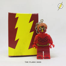 Load image into Gallery viewer, Flash 3000 Custom Minifigure Keychain