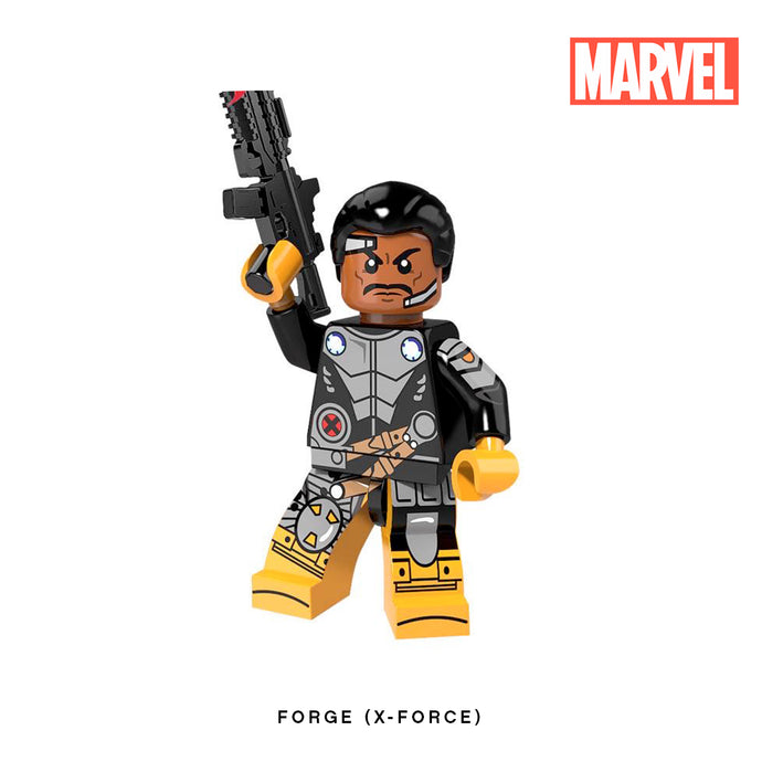 Forge (X-Force) Custom Minifigure Keychain