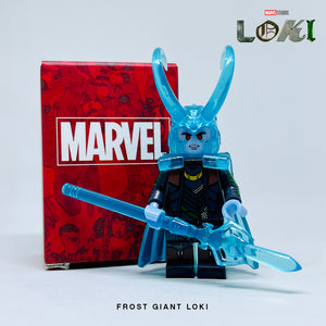 Frost Giant Loki Custom Minifigure