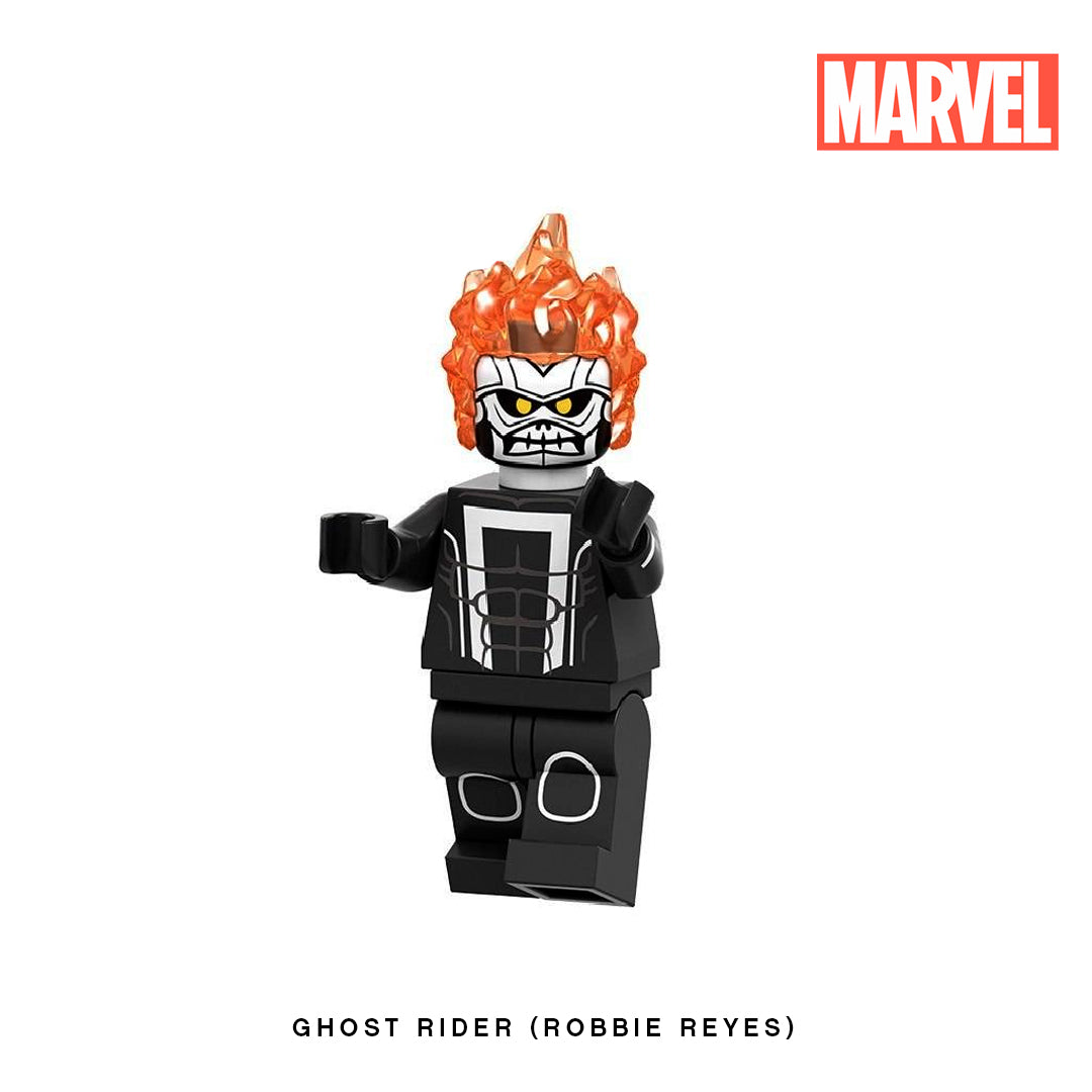 Lego ghost hot sale rider minifigure