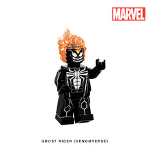 Load image into Gallery viewer, Ghost Rider (Robbie Reyes) (Venomverse) Custom Minifigure Keychain