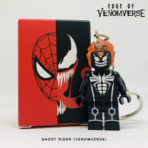 Ghost Rider (Robbie Reyes) (Venomverse) Custom Minifigure Keychain