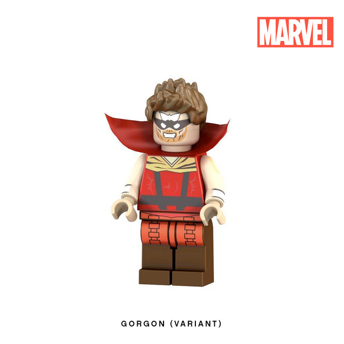 Gorgon (Variant) (Inhumans) Custom Minifigure Keychain