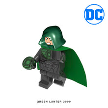 Load image into Gallery viewer, Green Lantern 3000 Custom Minifigure Keychain
