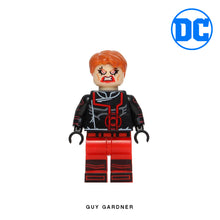 Load image into Gallery viewer, Guy Gardner (Red Lantern) Custom Minifigure Keychain