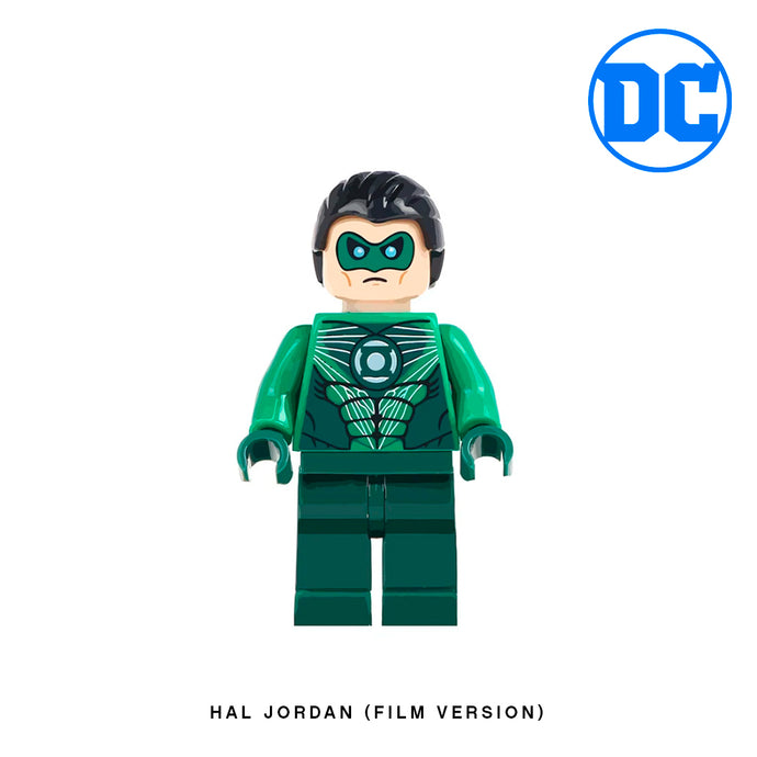 Hal Jordan (Green Lantern) Custom Minifigure Keychain