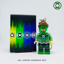 Load image into Gallery viewer, Hal Jordan (Darkseid War) Custom Minifigure Keychain