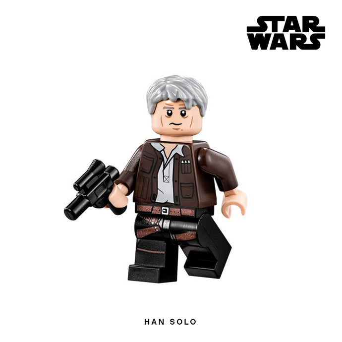 Han Solo (The Force Awakens) Custom Minifigure Keychain
