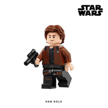 Load image into Gallery viewer, Han Solo (Solo: A Star Wars Story) Custom Minifigure Keychain