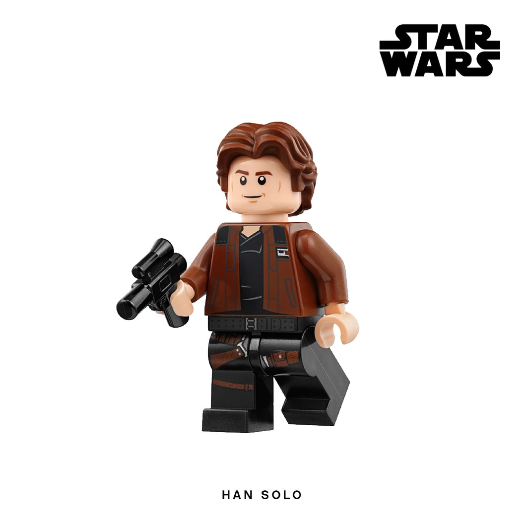 Han Solo (Solo: A Star Wars Story) Custom Minifigure Keychain