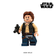 Load image into Gallery viewer, Han Solo Custom Minifigure Keychain