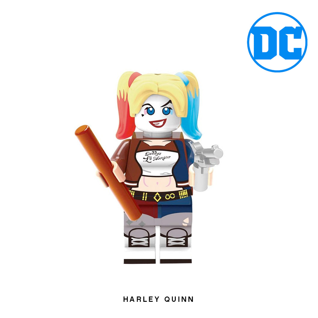 Harley Quinn (Suicide Squad) Custom Minifigure Keychain