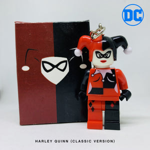 Harley Quinn (Classic Version) Custom Minifigure Keychain