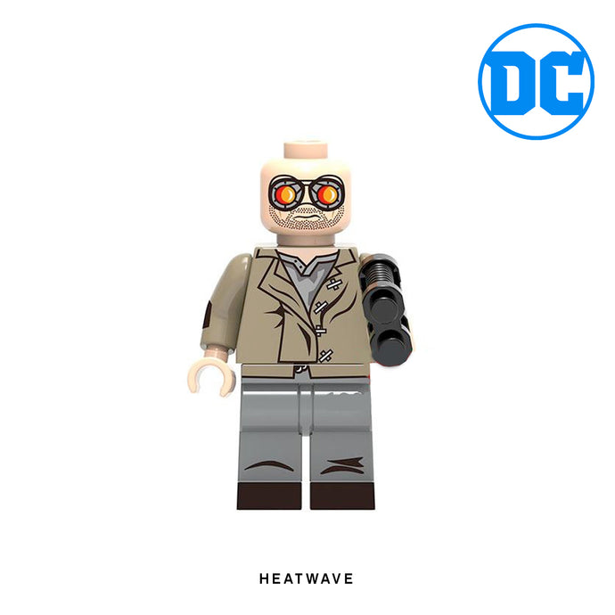 Heatwave (CW) Custom Minifigure Keychain