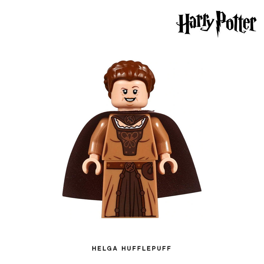 Helga Hufflepuff Custom Minifigure Keychain