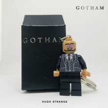 Load image into Gallery viewer, Hugo Strange Custom Minifigure Keychain