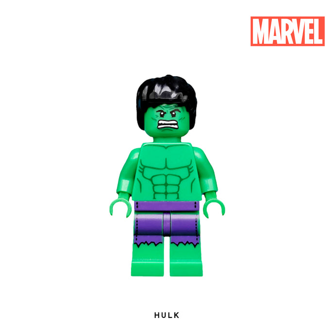 Hulk Custom Minifigure Keychain