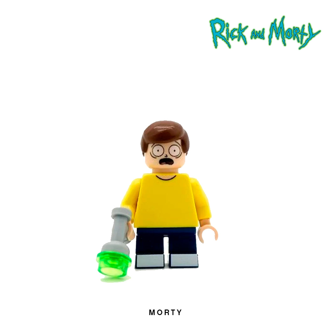 Morty Custom Minifigure Keychain