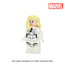 Load image into Gallery viewer, Invisible Woman (Future Foundation) Custom Minifigure Keychain