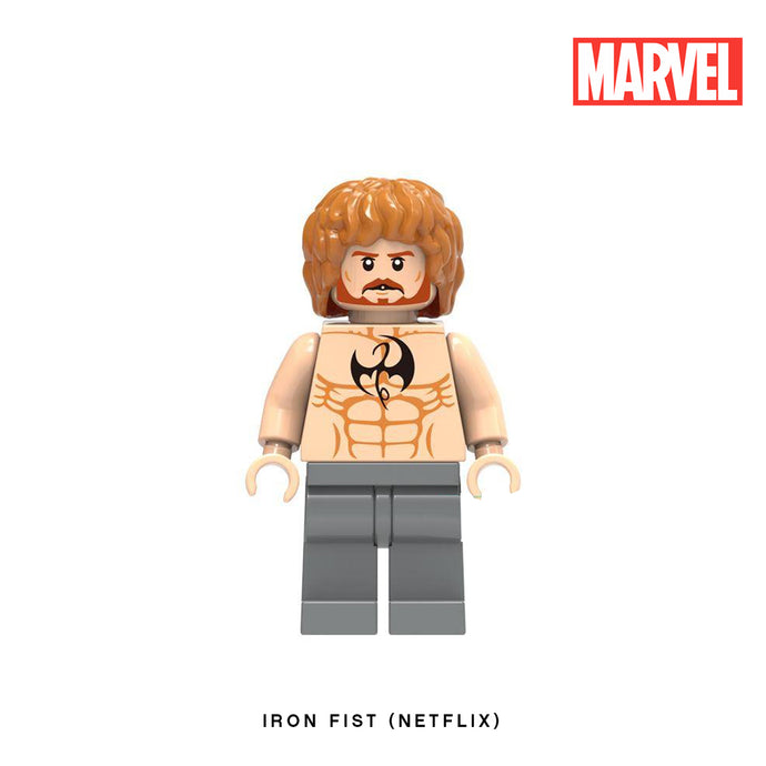 Iron Fist (Variant) (Netflix) Custom Minifigure Keychain