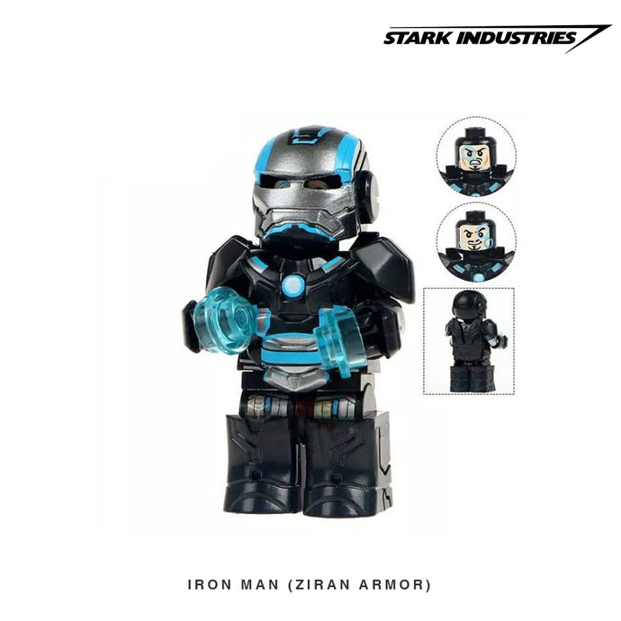 Iron Man Ziran Armor Custom Minifigure Keychain