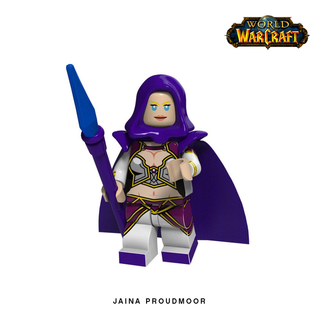 Jaina Proudmoor Custom Minifigure Keychain