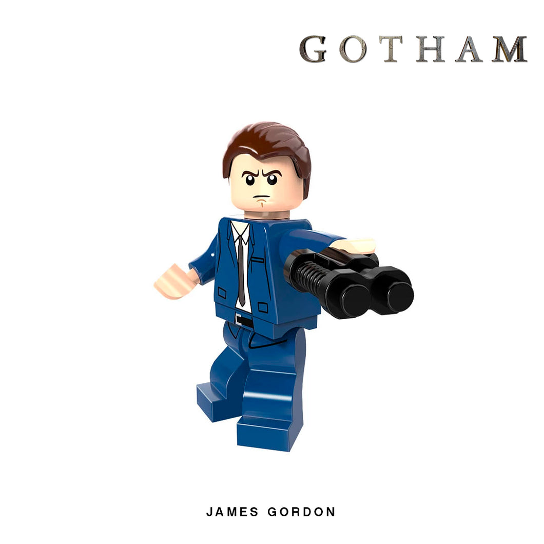 James Gordon Custom Minifigure Keychain