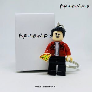 Joey Tribbiani Custom Minifigure Keychain