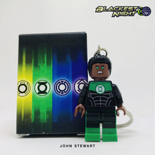 Load image into Gallery viewer, John Stewart Custom Minfigure Keychain