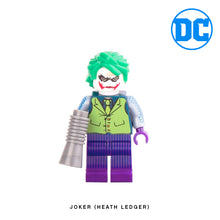 Load image into Gallery viewer, Joker (Heath Ledger) Custom Minifigure Keychain