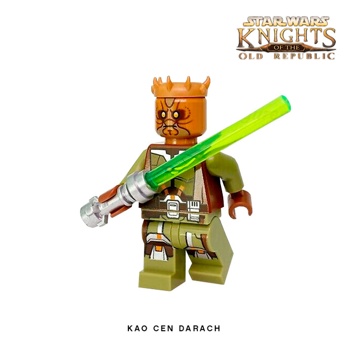 Kao Cen Darach (KOTOR) Custom Minifigure Keychain