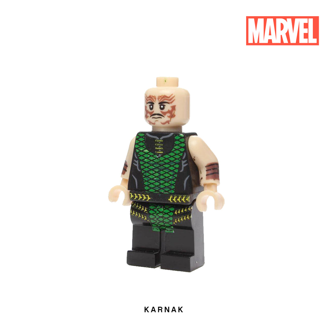 Karnak (Inhumans) Custom Minifigure Keychain