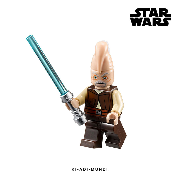 Ki-Adi-Mundi Custom Minifigure Keychain