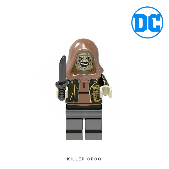 Killer Croc (Suicide Squad) Custom Minifigure Keychain