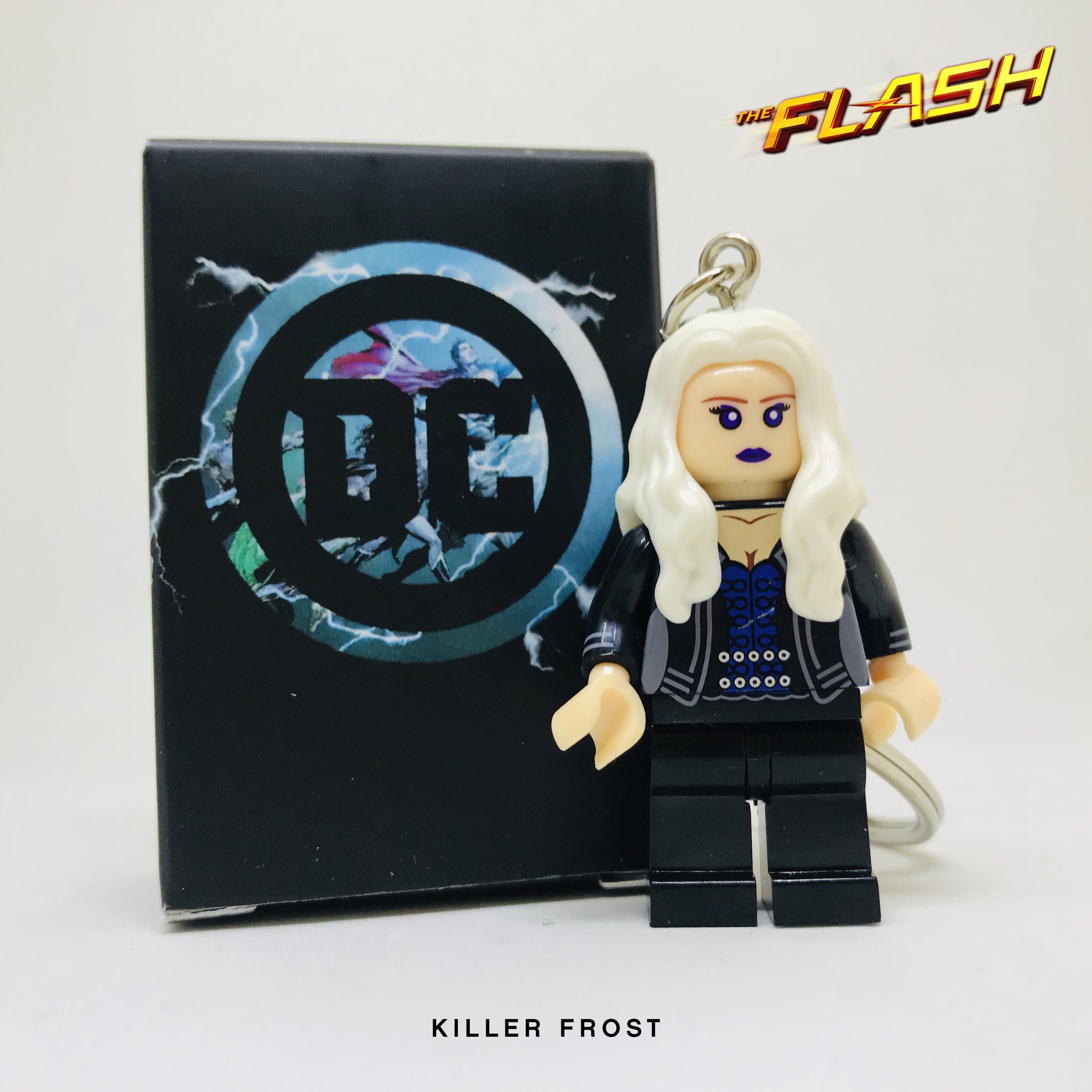 Killer Frost CW Custom Minifigure Keychain Brick This Now