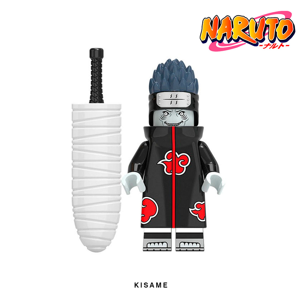 Kisame Hoshigaki Custom Minifigure Keychain