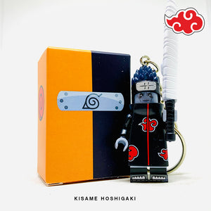 Kisame Hoshigaki Custom Minifigure Keychain