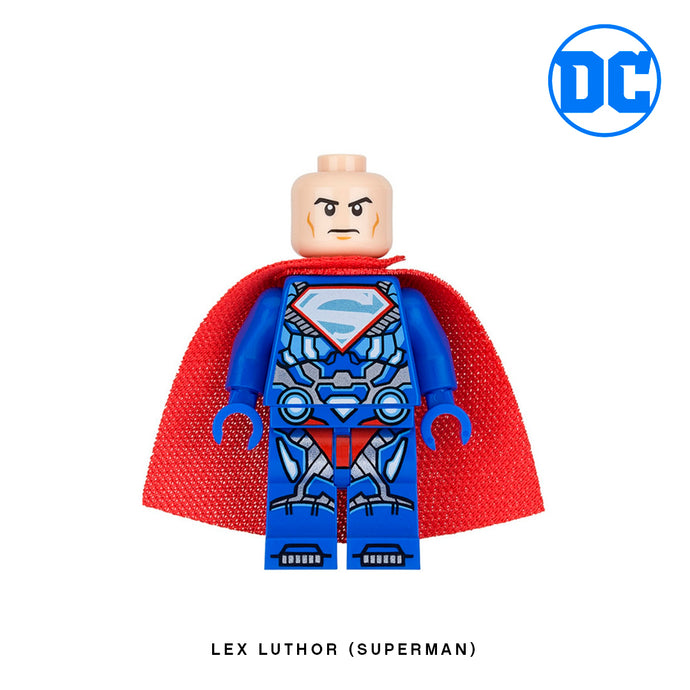 Lex Luthor (Superman) Custom Minifigure Keychain