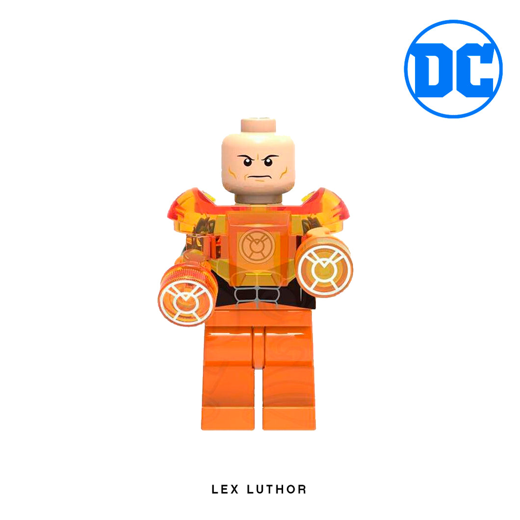 Lex Luthor Custom Minifigure Keychain