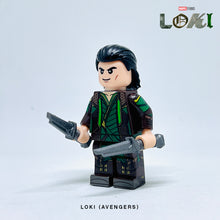 Load image into Gallery viewer, Loki (Avengers) Custom Minifigure