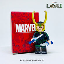 Load image into Gallery viewer, Loki (Thor Ragnarok) Custom Minifigure