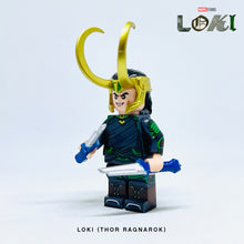 Load image into Gallery viewer, Loki (Thor Ragnarok) Custom Minifigure