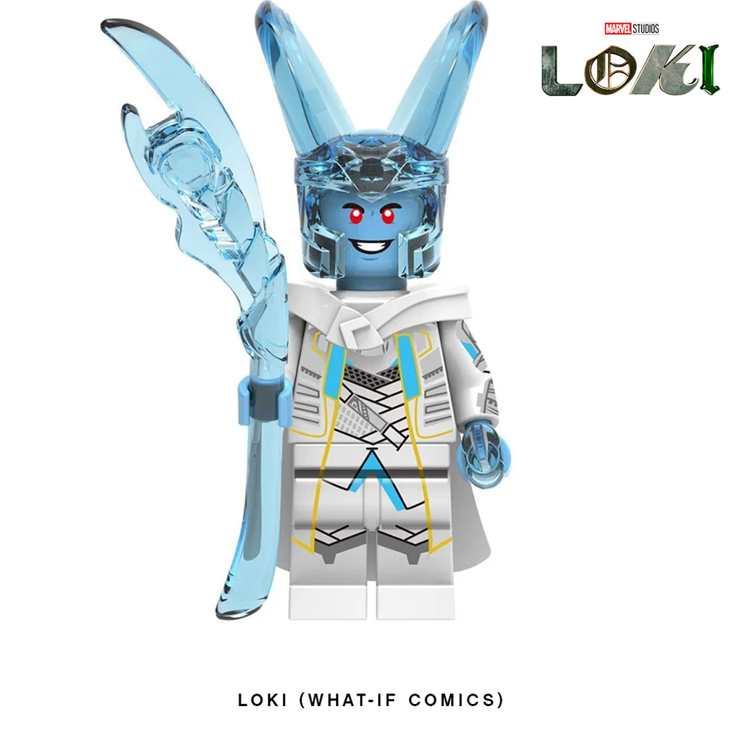 Ice Loki (What-If Comics) Custom Minifigure