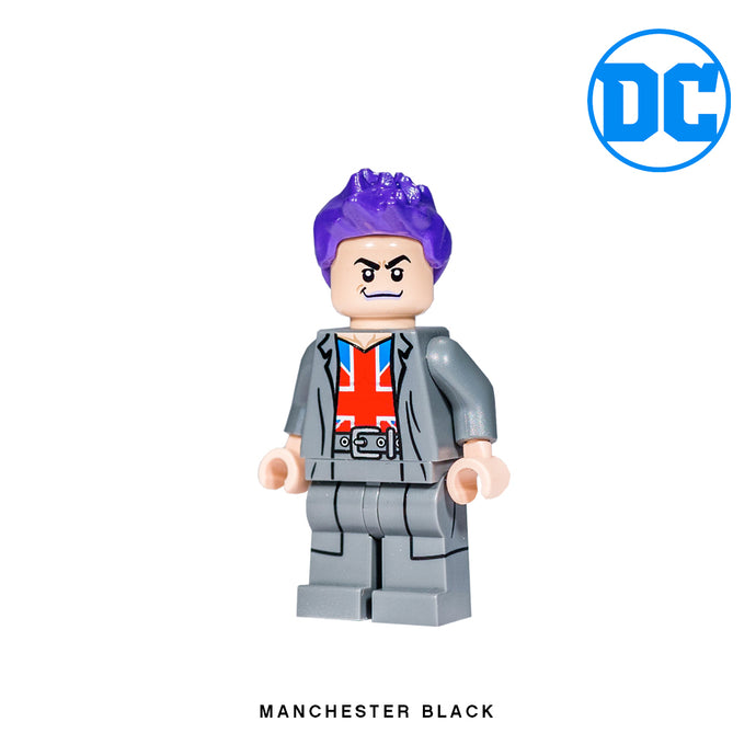 Manchester Black Custom Minifigure Keychain