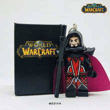 Load image into Gallery viewer, Medivh Custom Minifigure Keychain