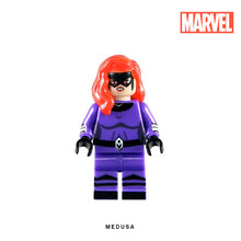 Load image into Gallery viewer, Medusa (Inhumans) Custom Minifigure Keychain